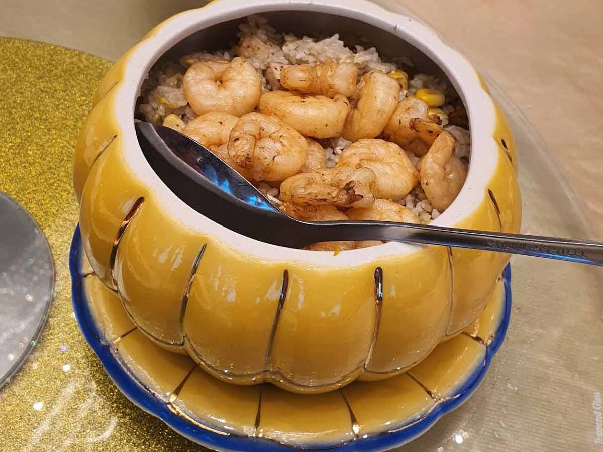 Hao Xiang Chi Seafood Restaurant  Shrimp Soup  好想吃海鲜大酒家